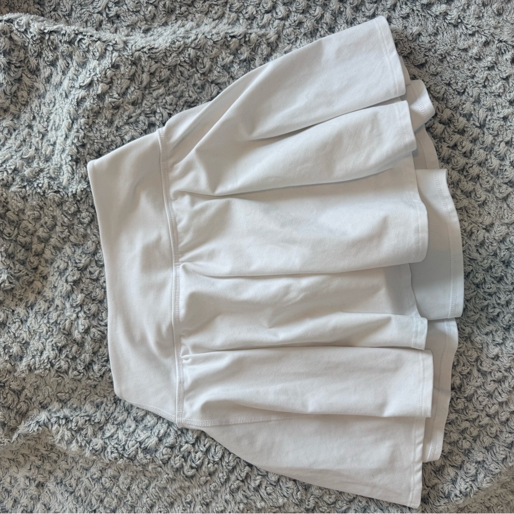 Beyond yoga white tennis skirt